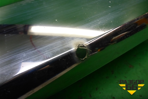 Накладка переднего бампера центральная (A1668808540) для Mercedes Benz ML-Klass W166 c 2011г (МЛ)