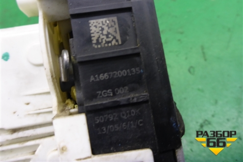 Замок двери передней левой (A1667200135) для Mercedes Benz ML-Klass W166 c 2011г (МЛ)