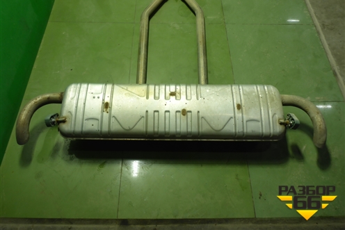 Глушитель (3.5л M276.955) (A1664907801) для Mercedes Benz ML-Klass W166 c 2011г (МЛ)