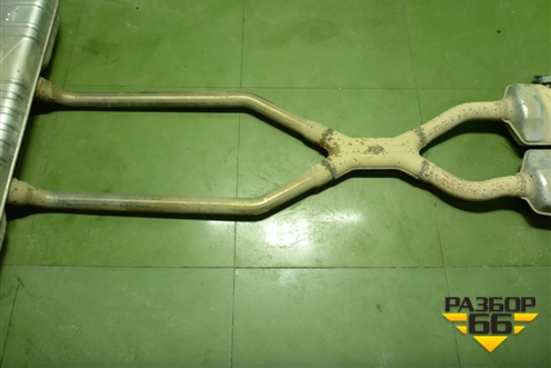 Глушитель (3.5л M276.955) (A1664907801) для Mercedes Benz ML-Klass W166 c 2011г (МЛ)