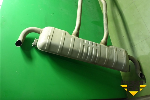 Глушитель (3.5л M276.955) (A1664907801) для Mercedes Benz ML-Klass W166 c 2011г (МЛ)