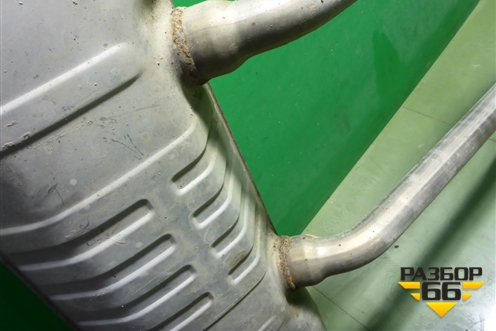 Глушитель (3.5л M276.955) (A1664907801) для Mercedes Benz ML-Klass W166 c 2011г (МЛ)