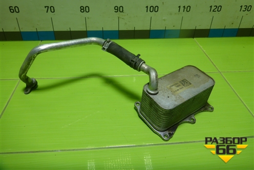 Радиатор маслоохладитель КПП (3.5л M276.955) (A2761880001) для Mercedes Benz ML-Klass W166 c 2011г (МЛ)