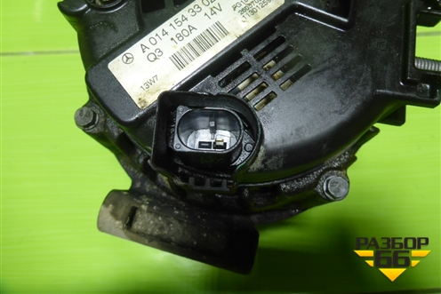 Генератор (3.5л M276.955) (A0141543302) для Mercedes Benz ML-Klass W166 c 2011г (МЛ)