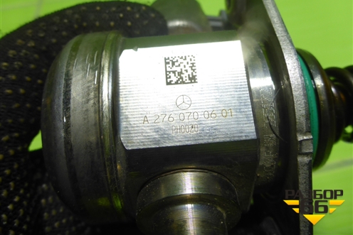 ТНВД топливный насос высокого давления (3.5л M276.955) (A2760700601) для Mercedes Benz ML-Klass W166 c 2011г (МЛ)