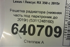 Решетка радиатора (нижняя часть под парктроник до 2019г) (5311248160) для Lexus RX 350 c 2015г (РХ)