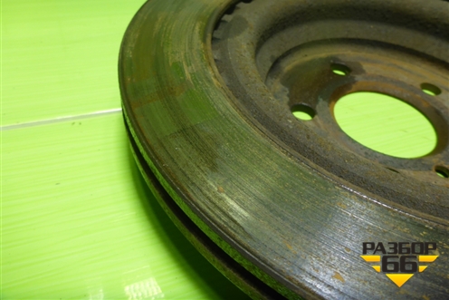 Диск тормозной задний вентилируемый для Mercedes Benz ML-Klass W166 c 2011г (МЛ)