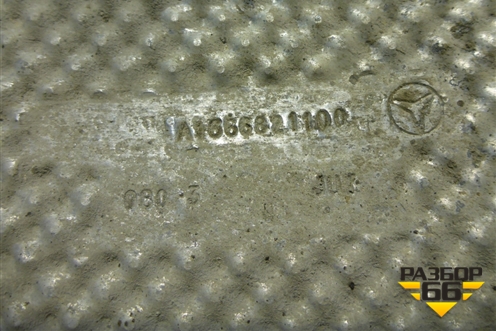 Экран тепловой (на днище) (A1666821100) для Mercedes Benz ML-Klass W166 c 2011г (МЛ)