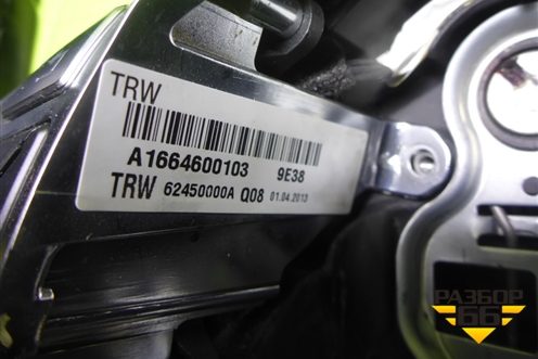 Рулевое колесо под AIR BAG без AIR BAG (A1664600103) для Mercedes Benz ML-Klass W166 c 2011г (МЛ)