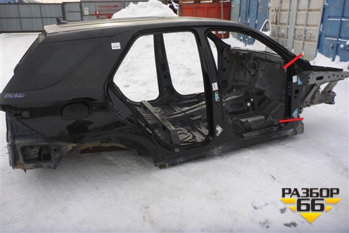 Лонжерон передний правый для Mercedes Benz ML-Klass W166 c 2011г (МЛ)