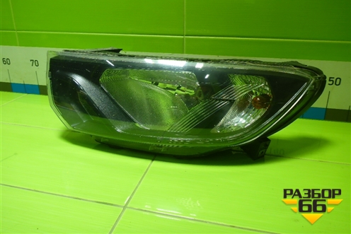 Фара левая (после 2018г галоген) (8450100857) для VAZ Granta/Гранта