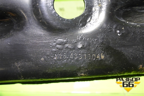 Кронштейн подрамника правый (A1643311040) для Mercedes Benz ML-Klass W166 c 2011г (МЛ)