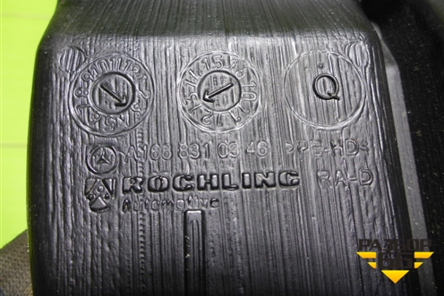 Воздуховод отопителя (A1668310346) для Mercedes Benz ML-Klass W166 c 2011г (МЛ)