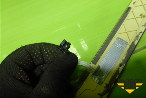 Накладка порога внутренняя переднего правого (в проём) для Mercedes Benz ML-Klass W166 c 2011г (МЛ)