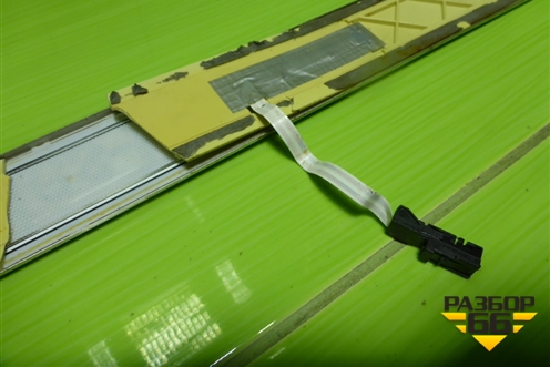 Накладка порога внутренняя переднего левого (в проём) (A1666801235) для Mercedes Benz ML-Klass W166 c 2011г (МЛ)