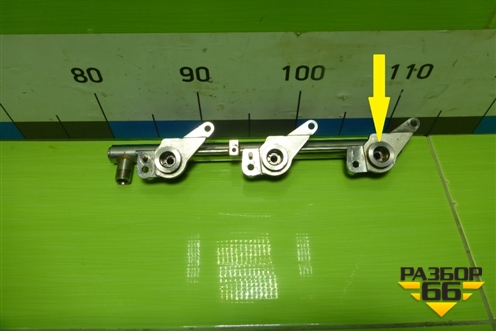 Рейка топливная рампа (3.5л M276.955 правая) для Mercedes Benz ML-Klass W166 c 2011г (МЛ)