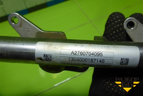 Рейка топливная рампа (3.5л M276.955 правая) для Mercedes Benz ML-Klass W166 c 2011г (МЛ)