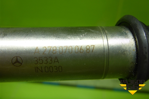 Форсунка инжекторная электрическая (3.5л M276.955) (A2780700687) для Mercedes Benz ML-Klass W166 c 2011г (МЛ)