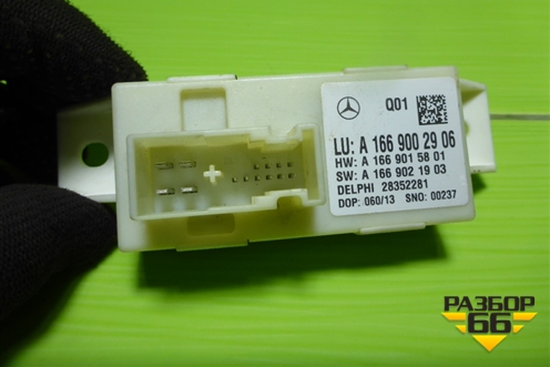 Блок управления светом (A1669002906) для Mercedes Benz ML-Klass W166 c 2011г (МЛ)