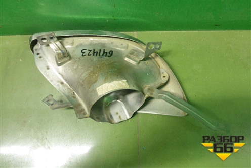 Насадка на глушитель (левая) (602001050AA) для Chery Tiggo 7 Pro с 2019г (Тиго 7 Про)