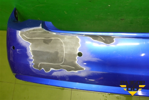 Бампер задний (под парктроник) (95227618) для Chevrolet Aveo (Т300) с 2011г (Авео Т300)