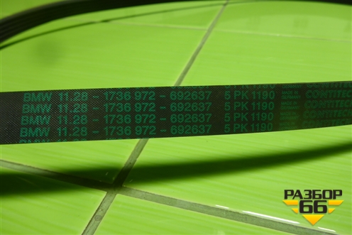 Ремень ручейковый (11281736972) для BMW 7-серия E32 с 1986-1994г