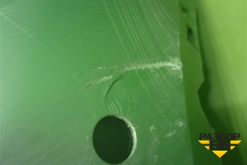 Бампер задний (до 2020г под парктроник) (5NR807421) для Volkswagen Tiguan с 2016г (Тигуан)