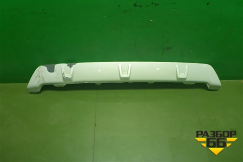 Накладка заднего бампера (на юбку M-пакет) (51128089547) для BMW X5 G05 с 2018г (Х5 Г05)