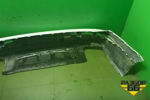 Бампер задний (до 2019г под парктроник) (4M0807511) для Audi Q7 c 2015г (Ку 7)