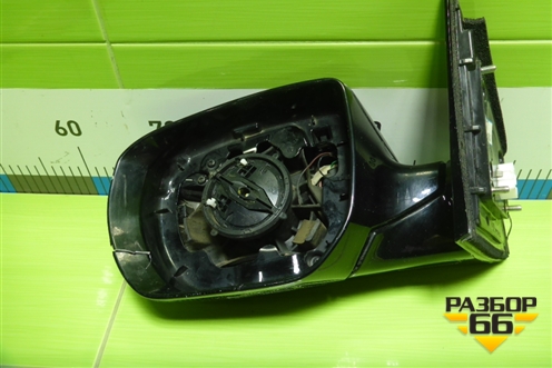 Зеркало левое электрическое (10 контактов) (876102W021) для Hyundai Santa Fe с 2012-2018г (Санта Фе)