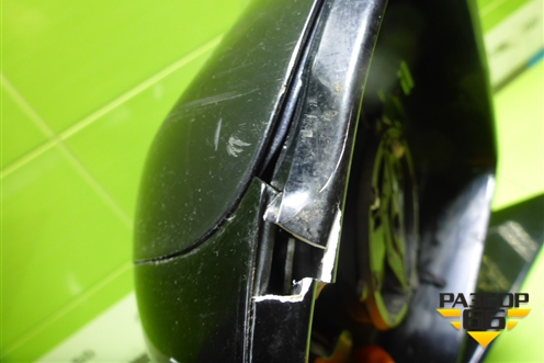 Зеркало левое электрическое (10 контактов) (876102W021) для Hyundai Santa Fe с 2012-2018г (Санта Фе)