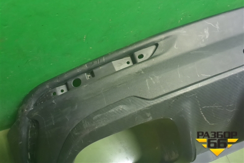 Бампер задний нижняя часть (до 2023г под парктроник) (6600124618) (6600124614) для Geely Coolray с 2019-2025г (Кулрей)