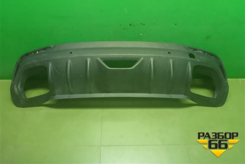 Бампер задний нижняя часть (до 2023г под парктроник) (6600124618) (6600124614) для Geely Coolray с 2019-2025г (Кулрей)