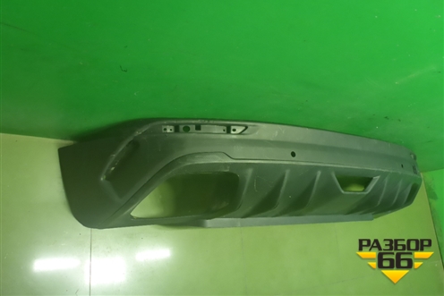 Бампер задний нижняя часть (до 2023г под парктроник) (6600124618) (6600124614) для Geely Coolray с 2019-2025г (Кулрей)