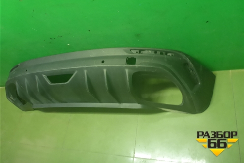 Бампер задний нижняя часть (до 2023г под парктроник) (6600124618) (6600124614) для Geely Coolray с 2019-2025г (Кулрей)