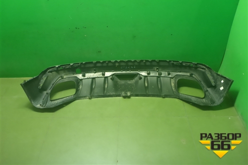 Бампер задний нижняя часть (до 2023г под парктроник) (6600124618) (6600124614) для Geely Coolray с 2019-2025г (Кулрей)