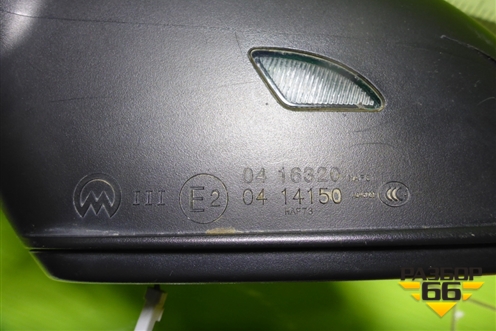 Зеркало левое электрическое (11 контактов) для Volkswagen Passat [B8] 2014-2024г (Пассат Б8)