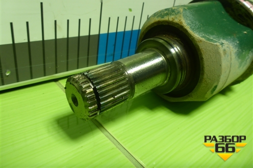 Привод передний левый (шлиц внутр-25 наруж-25) для Mitsubishi Lancer-9  с 2003-2008г (Лансер)