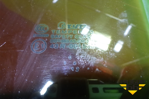 Стекло двери задней левой (дубликат) для Hyundai Aсcent с 2000г (Акцент)