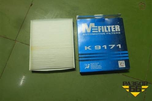 Фильтр салонный (M-Filter) (K9171) для Toyota Hilux с 2015-2025г (Хайлюкс)
