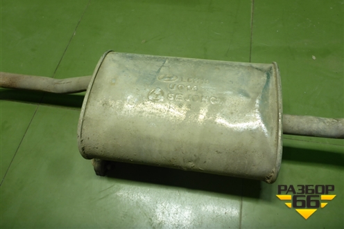 Глушитель задняя часть для Hyundai Aсcent с 2000г (Акцент)