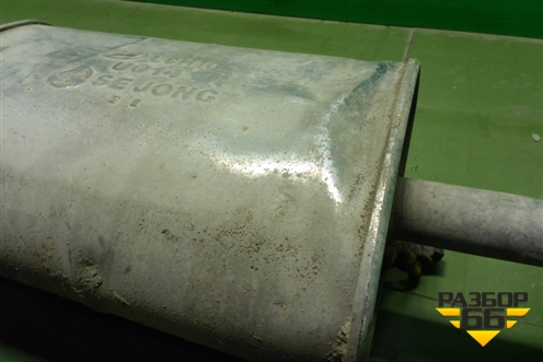 Глушитель задняя часть для Hyundai Aсcent с 2000г (Акцент)