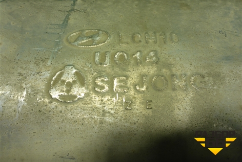 Глушитель задняя часть для Hyundai Aсcent с 2000г (Акцент)