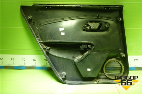 Обшивка двери задней правой под электрику (6RU867212) для Volkswagen Polo (седан) с 2010г (Поло)