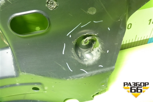 Пыльник переднего бампера центральный (5504211CR01AA) для Changan UNI-K с 2020г (Юни К)