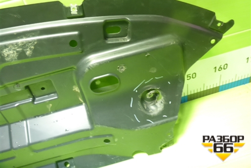 Пыльник переднего бампера центральный (5504211CR01AA) для Changan UNI-K с 2020г (Юни К)