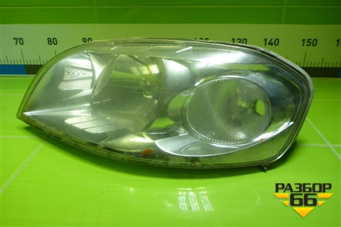 Фара левая (галоген) для Chevrolet Aveo (T250) с 2005-2011 (Авео Т250)