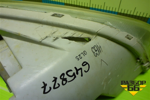 Фара левая (галоген) для Chevrolet Aveo (T250) с 2005-2011 (Авео Т250)