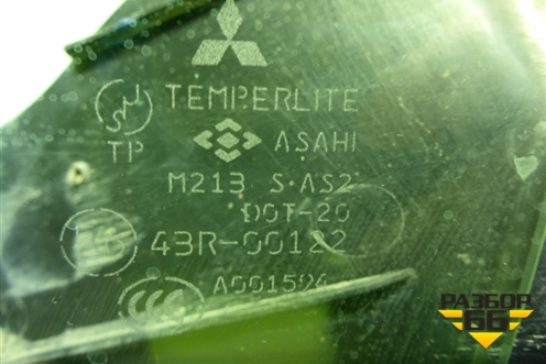 Стекло двери задней левой (седан) для Mitsubishi Lancer-9  с 2003-2008г (Лансер)