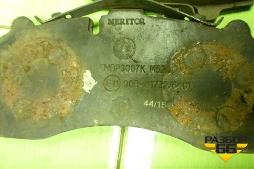 Колодки тормозные передние (MDP3087K) для Scania 5 P Series с 2004-2016г